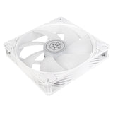 Silverstone shark force 140 argb case fan (wit, 140 x 140 x 25 mm, pwm, 4-1 pin argb (5v led))