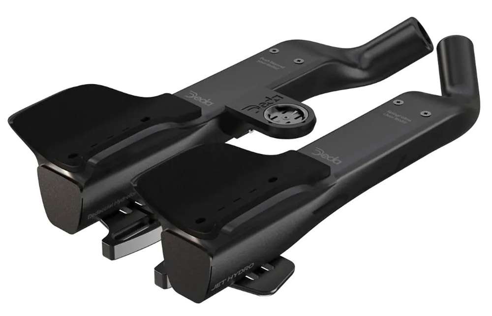 Deda tt jet 2 hrydro aluminum handlebar attachment for shimano satellite shifters