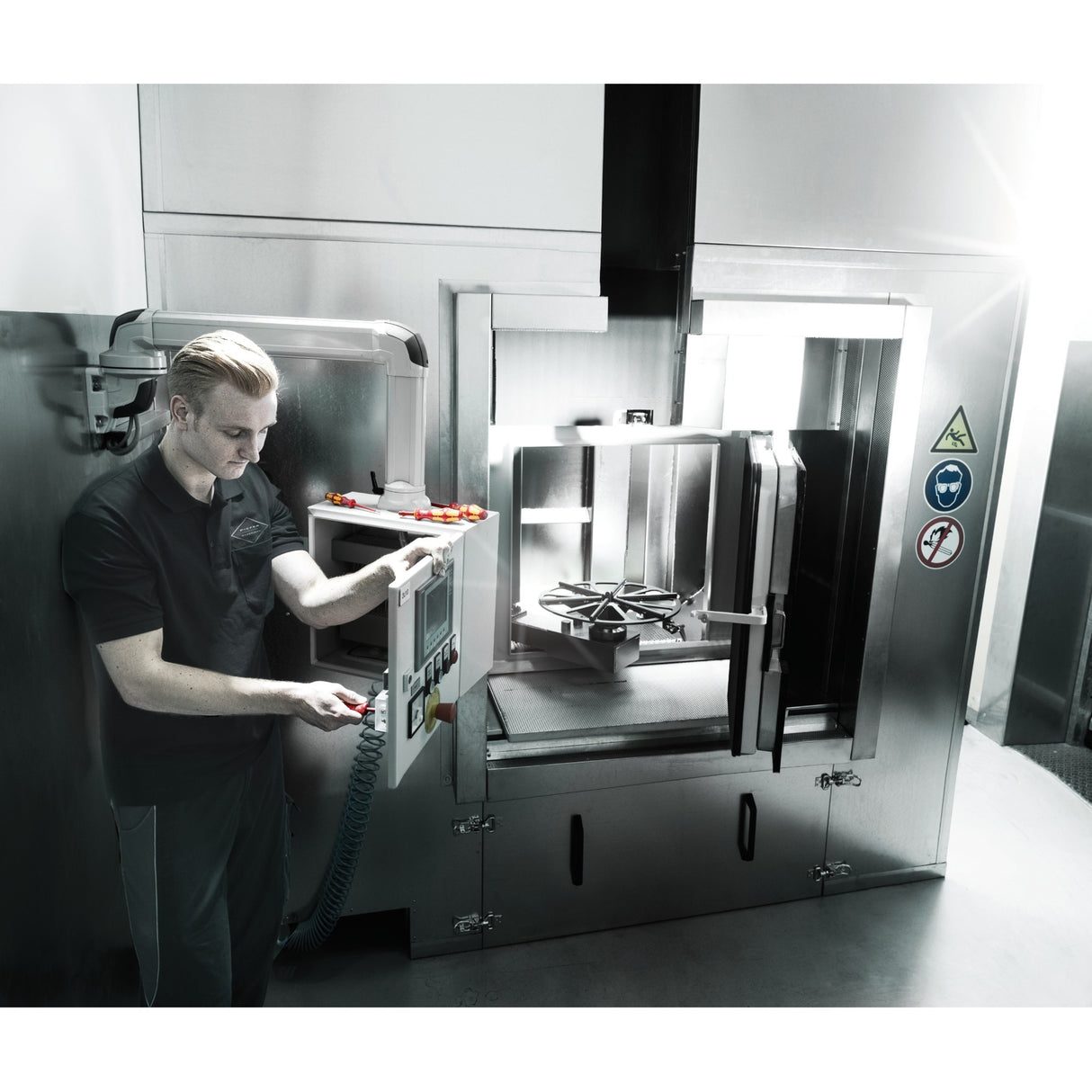 Wera 160 i 165 i 7 schroevendraaierset kraftform plus serie 100 (rood geel, 7-delig)