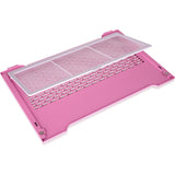 Thermaltake tr100 bubble pink mini tower behuizing (pink | 2x usb-a | 1x usb-c)