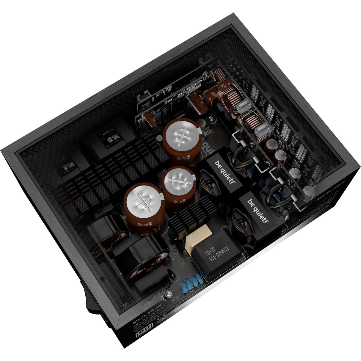 Be quiet! dark power pro 13 modulaire 1600 watt voeding (zwart, 2x 12v-2x6, 6x pcie)