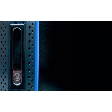 Dsi 10 inch 9u serverkast met glazen deur server rack