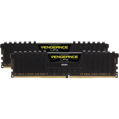Corsair 16 gb ddr4-3000 (2x 8 gb) werkgeheugen (zwart, cmk16gx4m2d3000c16, xmp 2.0)