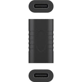 Goobay usb-c > usb-c adapter (zwart)