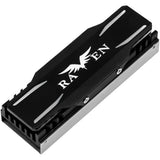 Silverstone tp03-argb heatsink (zwart, geschikt voor m.2 2280 ssd)