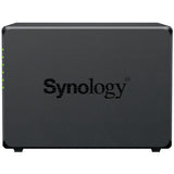 Synology diskstation ds1525+ nas (zwart, 2x lan, usb)
