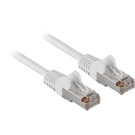 Goobay netwerkkabel rj-45 f utp met cat.5e (wit, 50 meter)