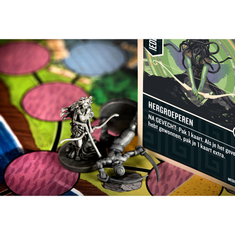 White goblin games unmatched: gevecht der legendes bordspel (nederlands, 2 - 4 spelers, 20 minuten, vanaf 10 jaar)