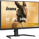 Iiyama g-master gold phoenix gb3290qsu-b1 31.5 gaming monitor (zwart (mat), 2x hdmi, displayport, 2x usb-a, 2x usb-b, 240 hz)