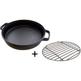 Campingaz culinary modular gietijzeren braadpan bak- braadpan (zwart roestvrij staal)