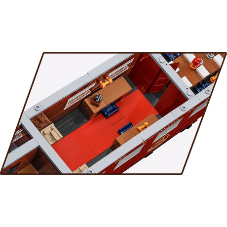 Cobi historical collection - compiègne wagon (22 june 1940) constructiespeelgoed