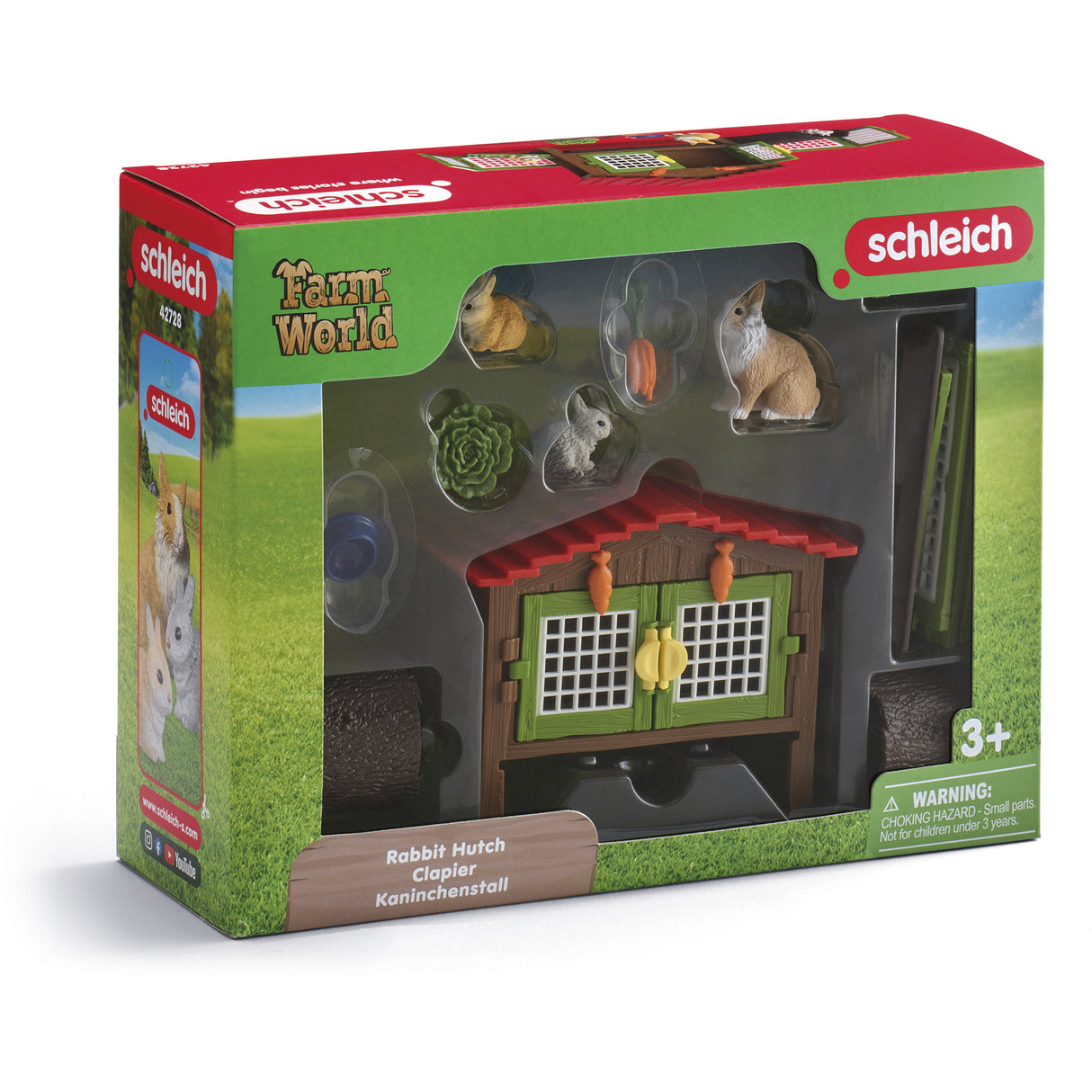 Schleich farm world - konijnenhok - 42728