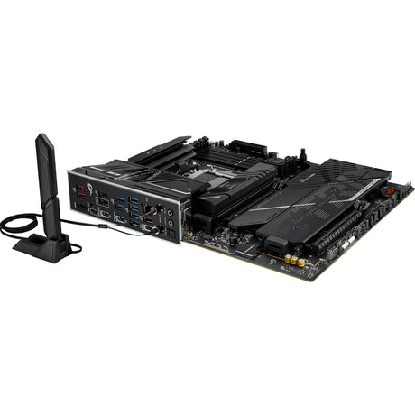 Asus rog strix x870e-h gaming wifi7 socket am5 moederbord (zwart, raid, 5gb-lan, wi-fi 7, bt, sound, atx)