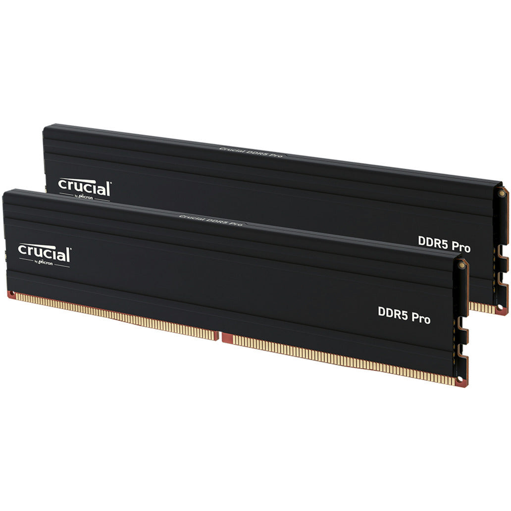 Crucial pro 32 gb ddr4-3200 (2x 16 gb) werkgeheugen (zwart, cp2k32g4dfra32a, xmp 2.0)