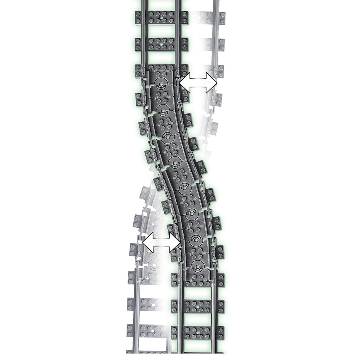 Lego city - treinrails constructiespeelgoed (60205)