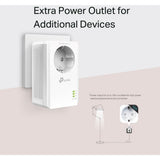 Tp-link tl-pa7017p kit av1000 gigabit powerline starterkit (wit)