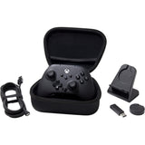 Powera fusion pro draadloze controller voor xbox series x|s met lumectra (zwart, rgb, xbox series x|s, xbox one, pc)