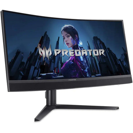 Acer predator x34 v3 34 curved ultrawide gaming monitor (zwart, 1x displayport, 2x hdmi, 1x usb-c, 4x usb-a, 180 hz)
