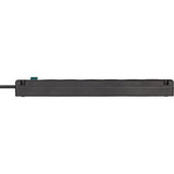 Brennenstuhl stekkerdoos 5-voudig met 2 usb c-laadpoorten (stekkerdoos usb c met schakelaar en 3m kabel, verdeeldoos voor wandmontage)