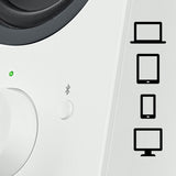 Logitech z207 pc-luidspreker (wit)
