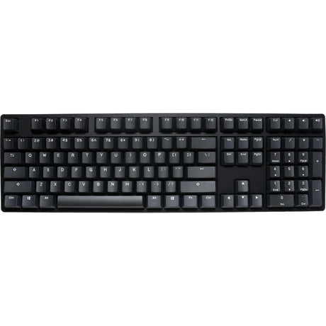Ducky origin phantom black mechanisch toetsenbord (zwart, us lay-out (qwerty), cherry mx brown, 100%, hot swap, pbt double-shot keycaps)