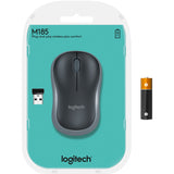 Logitech wireless mouse m185 (grijs, retail)