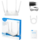 Cudy ac1200 gigabit wi-fi mesh router (wit, mesh)