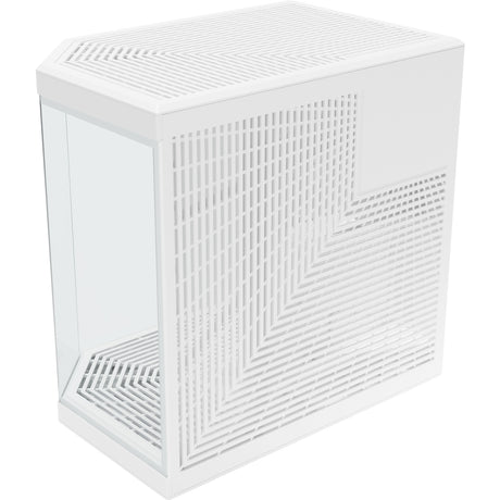 Hyte y70 midi tower behuizing (wit | 2x usb-a | 1x usb-c | tempered glass)