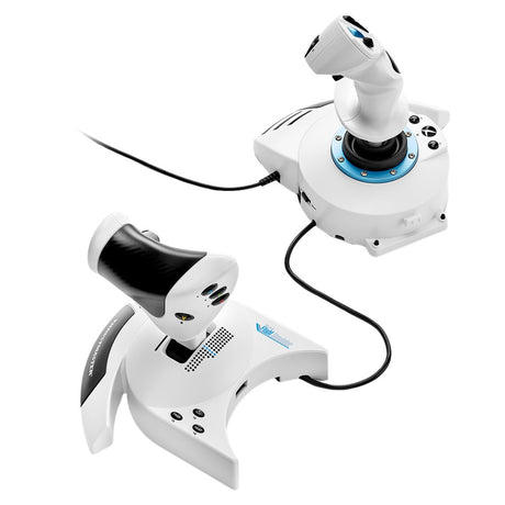Thrustmaster t.flight hotas one microsoft flight simulator edition joystick (wit zwart, pc, xbox series x|s)