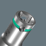 Wera belt b deep 1 doppen set, met 3 8 -aandrijving, 9‑delig dopsleutel (zwart)