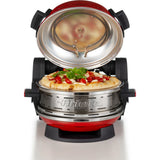 Ariete dubbele pizzaoven 0927 00 (rood)
