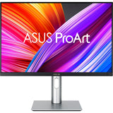Asus proart pa248crv 24 monitor (zwart zilver, 2x hdmi, 2x displayport, 4x usb-a, usb-c)