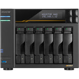 Asustor lockerstor 6 as6806t nas (zwart)