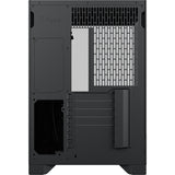 Fractal design pop 2 vision midi tower behuizing (zwart | 1x usb-a | 1x usb-c | tempered glass)