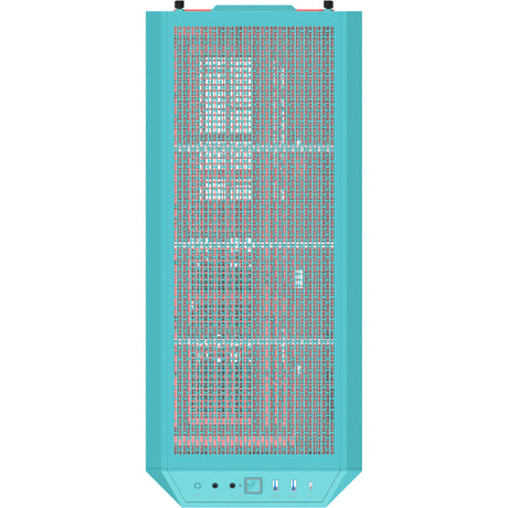 Thermaltake view 600 tg mint strawberry big tower behuizing (mint bes | 2x usb-a | 1x usb-c | tempered glass)