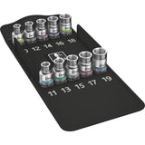 Wera 8790 hmc hf 1 zyklop steeksleutelinzet-set dopsleutel (10-delig)
