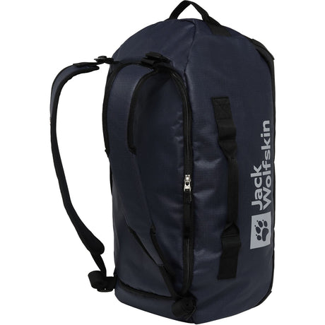 Jack wolfskin all-in duffle 35 rugzak (donkerblauw, 35 liter)