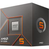 Amd ryzen 5 8400f, 4,2 ghz (4,7 ghz turbo boost) socket am5 processor (unlocked, wraith stealth, boxed)