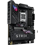 Asus rog strix b850-e gaming wifi socket am5 moederbord (zwart, raid, 5gb-lan, wi-fi 7, bt, sound, atx)