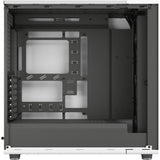 Fractal design north xl rc chalk white tg clear midi tower behuizing (wit houtkleur | 2x usb-a | 1x usb-c | tempered glass)