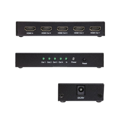 Club 3d hdmi splitter 1x > 4x hdmi 4k 120hz (zwart)