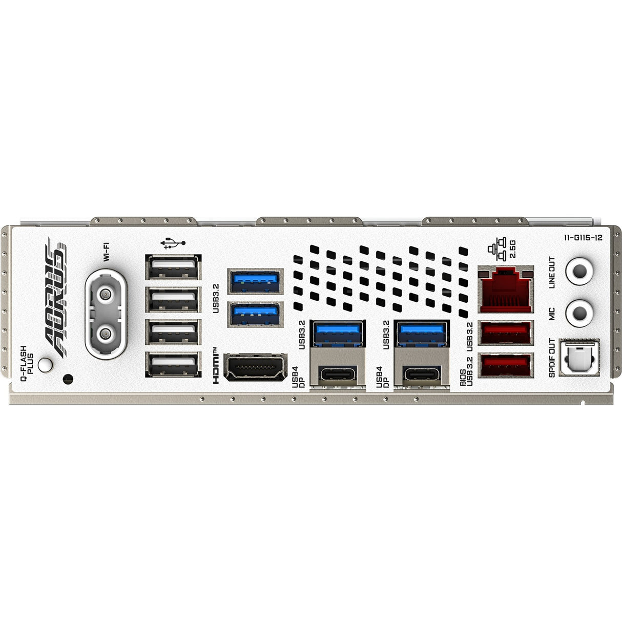 Gigabyte x870 aorus elite wifi7 ice socket am5 moederbord (zilver, raid, 2,5gb-lan, wi-fi 7, bt, sound, atx)