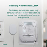 Ty frient electrici meter interface 2, led energiebesparing (wit, zigbee 3.0)