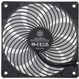 Silverstone air penetrator 120sk argb case fan (zwart, 120 x 120 x 25 mm, pwm)