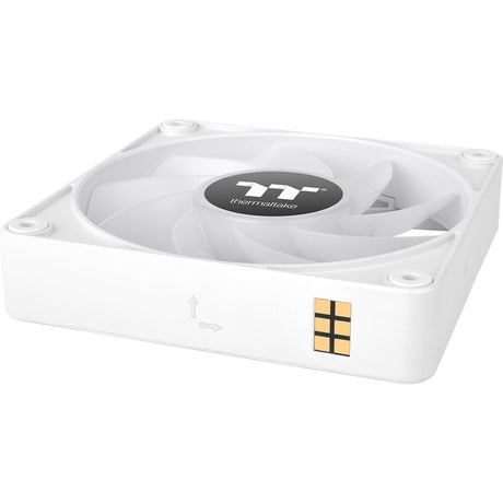 Thermaltake ct120 ex reverse argb sync pc cooling fan snow (3-fan pack) case fans (wit, 3 stuks, 120 x 120 x 25 mm, pwm)