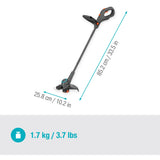 Gardena gazontrimmer easytrim 25 18v grastrimmer (grijs turquoise, accu en oplader niet inbegrepen)