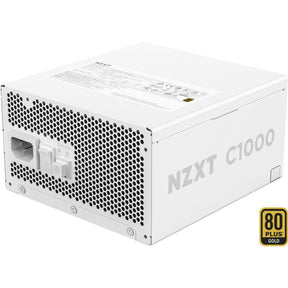 Nzxt c1000 gold atx 3.1 modulaire 1000 watt voeding (wit, 1x 12v-2x6, 3x pcie)