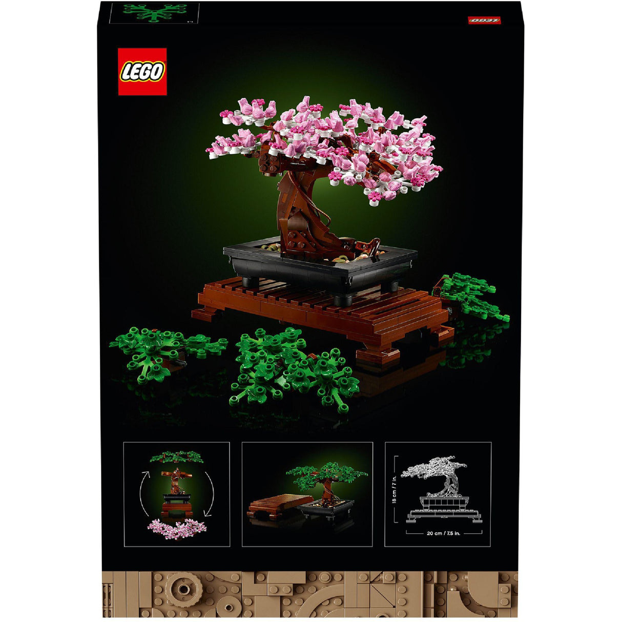Lego icons 10281 bonsaiboompje