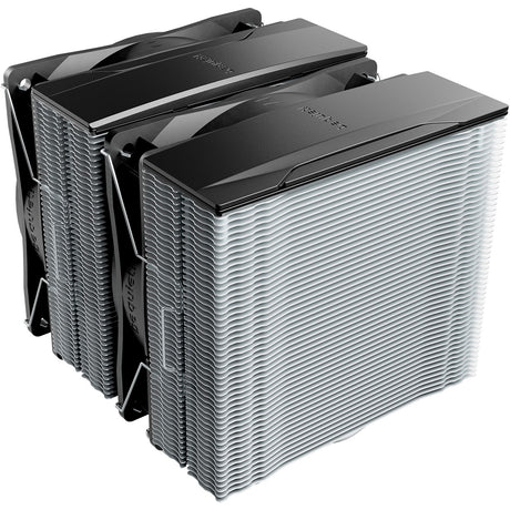 Be quiet! pure rock pro 3 cpu-koeler (zwart zilver)