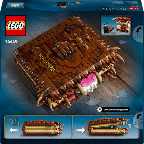 Lego harry potter het monsterlijke monsterboek speelgoed - 76449